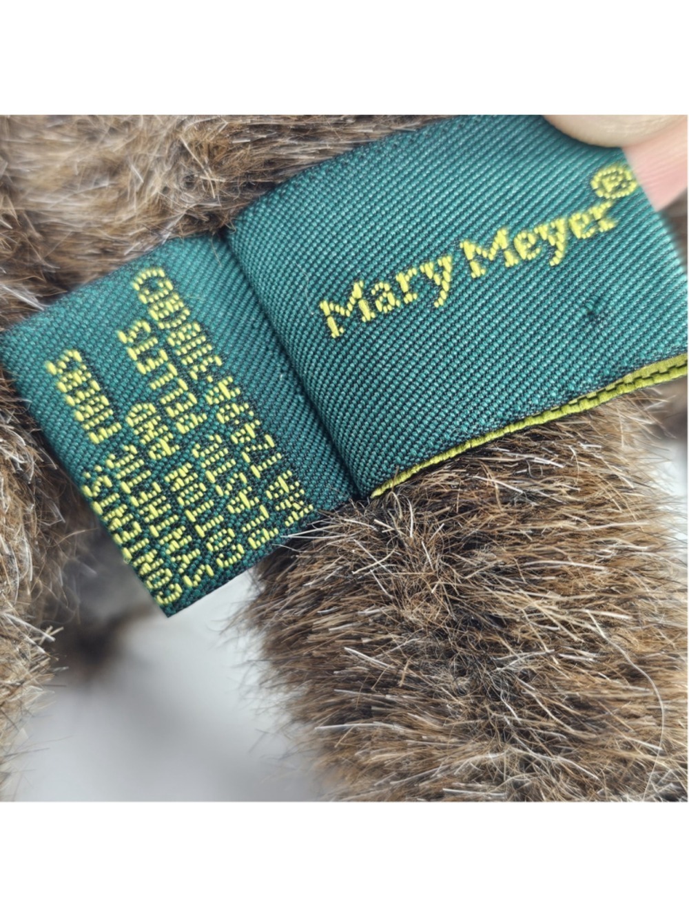 1993 Mary Meyer Green Mountain Bears 8" Poseable Teddy Bear Plush Vintage - Picture 9 of 14